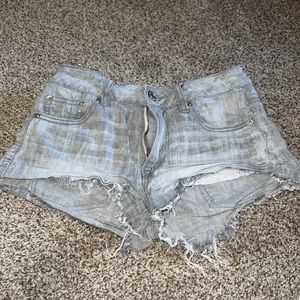American eagle super stretch shorts